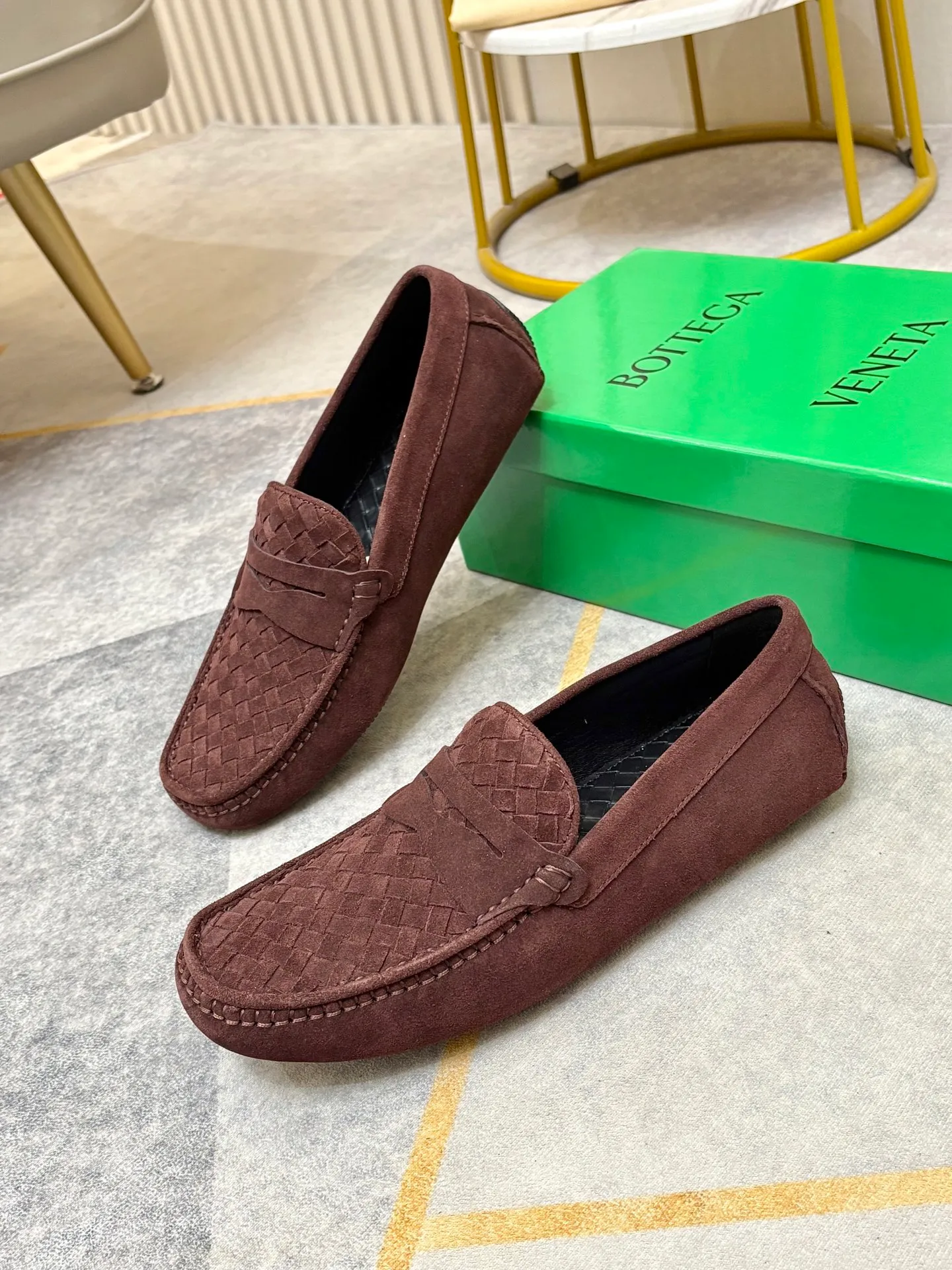P420💰 (Niu Li + Niu Pad) [BV] The latest hot style‼ ️Casual men's shoes, uppers imported first-layer cowhide ➕Full imported cowhide lining✔️Exquisite workmanship, excellent foot feel, special rubber soles✔️, cool and fashionable, the latest fashion, fashionable outsole, hurry up.  Code number: 38-44 (can be customized to 37.45, non-refundable)
